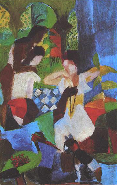 Turkish Jewellery Dealer August Macke